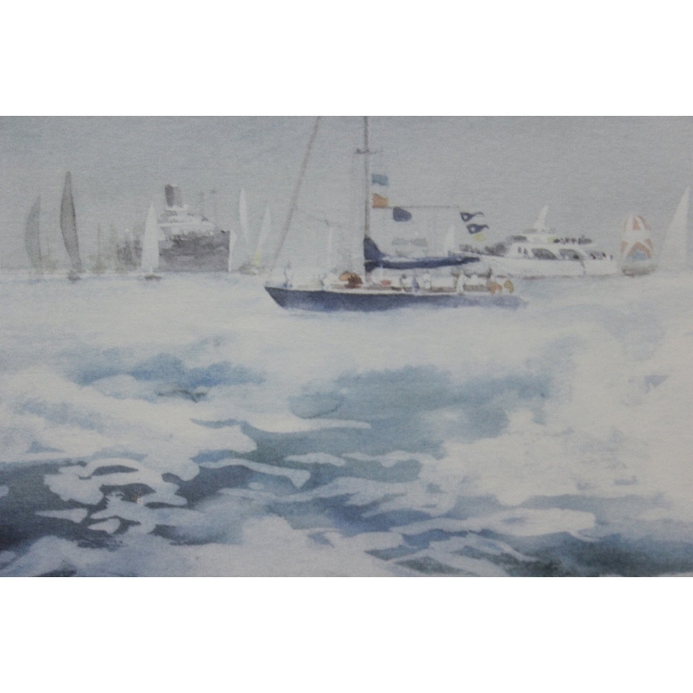 LEComing Home 1987 26th America's Cup John Gable Dennis Conner Stars And Stripes - Picture 11 of 11